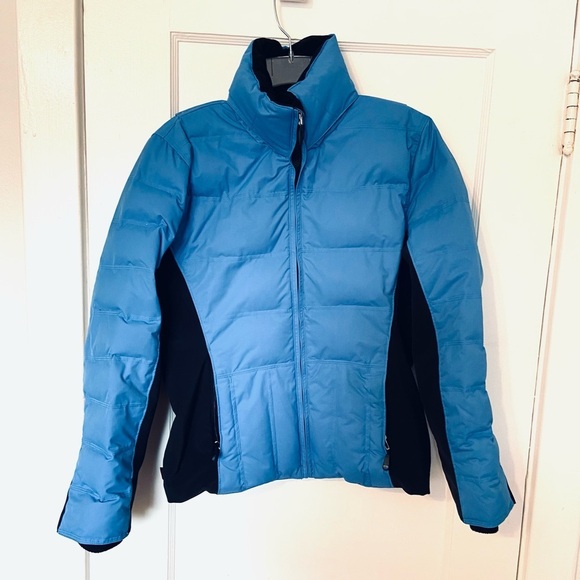 Obermeyer Goose Down Waterproof Snow Puffer Jacket Size 8 - Picture 1 of 16